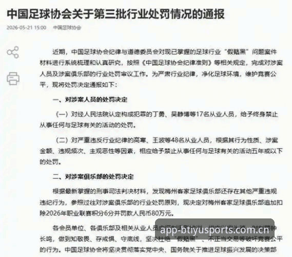 中国足球反腐风暴全景手册：从禁足名单看行业创新与重生之路